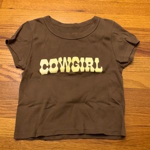 Brandy Melville cowgirl shirt